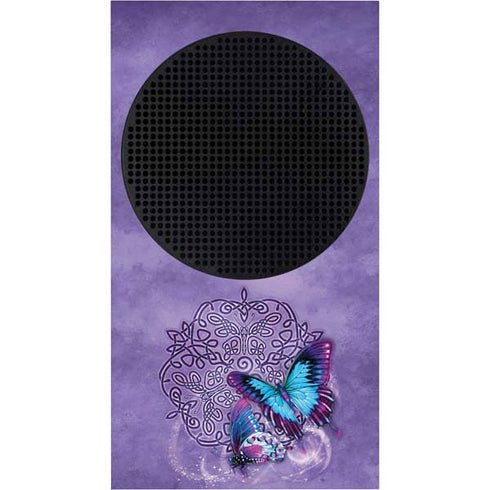 Butterfly Celtic Knot by Brigid Ashwood Xbox Series S Skins